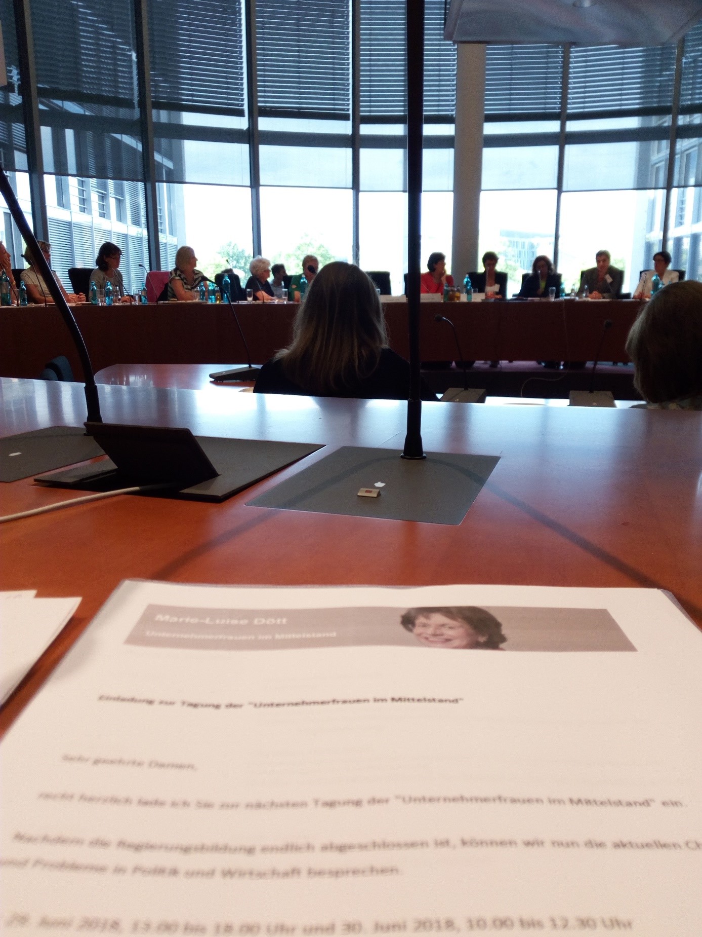 Unternehmerinnen im Bundestag